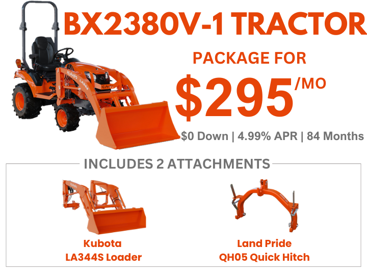 BX2380V-1 Tractor Package - The Tractor Center